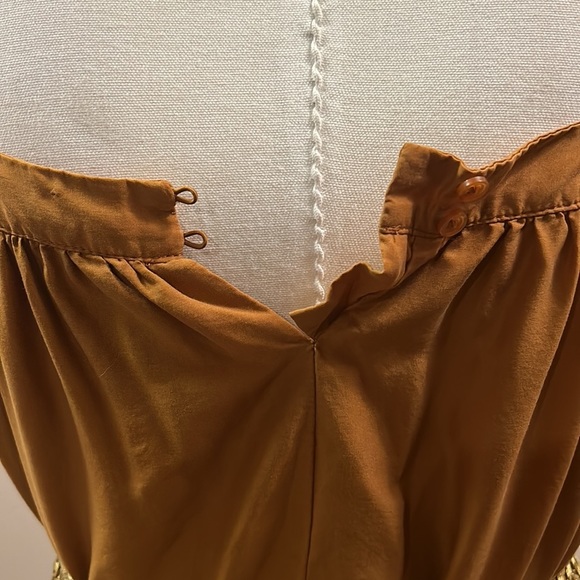 A New Day Khaki/ Burnt Orange Tank Dress size XS - Picture 7 of 11